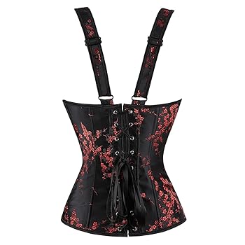 Amazon.com: frawirshau Corset Tops For Women Floral